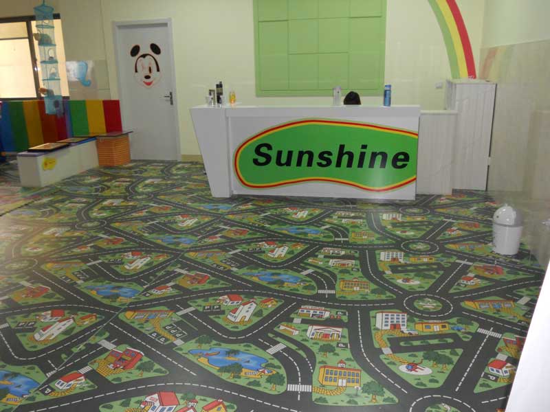 山东章丘幼儿园儿童香蕉视频污版免费下载铺装 山东章丘妇女儿童活动中心金脑早教儿童香蕉视频污版免费下载