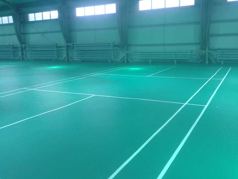 内蒙古呼伦贝尔市红花尔基金镇水电公司羽毛球地胶 内蒙古呼伦贝尔市红花尔基金镇水电公司羽毛球地胶